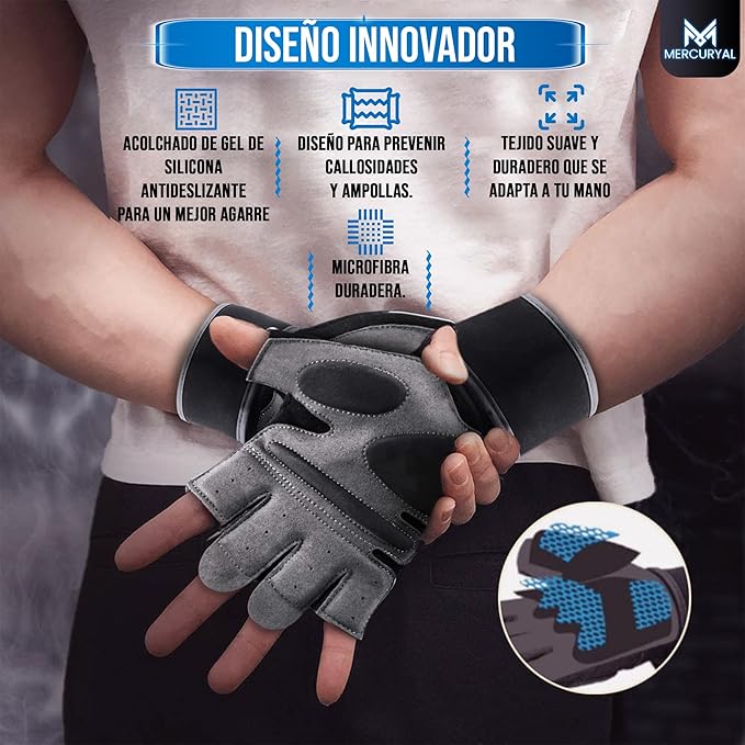 GUANTES GYM MERCURYAL