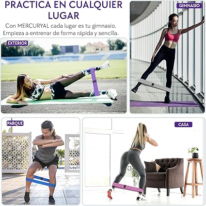BANDAS GLUTEOS MERCURYAL