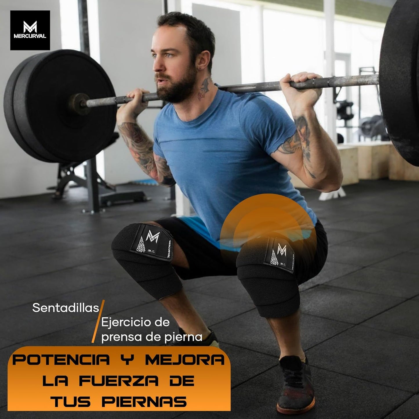 RODILLERAS 2M MERCURYAL