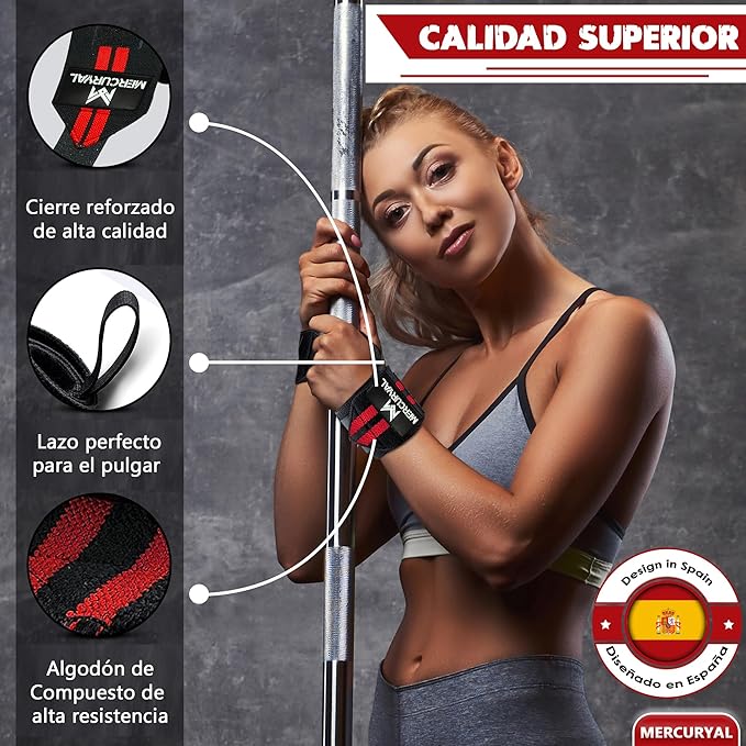 PACK STRAPS Y MUÑEQUERAS MERCURYAL