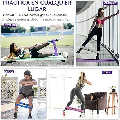 BANDAS GLUTEOS MERCURYAL