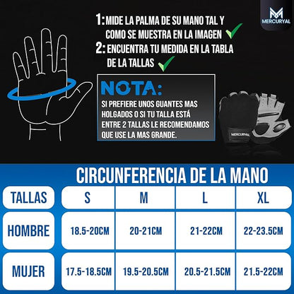 GUANTES GYM MERCURYAL