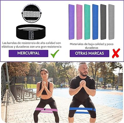 BANDAS GLUTEOS MERCURYAL