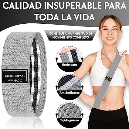 BANDAS GLUTEOS MERCURYAL